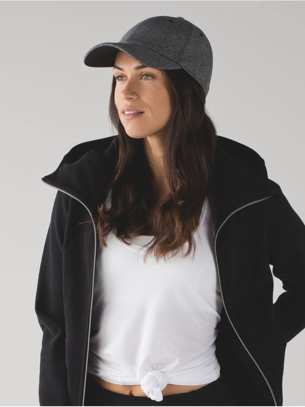 Lululemon Baller Hat Heathered Speckled Black / Black / Black